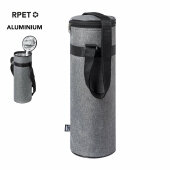 Maku flessenkoeler gerecycled 300D RPET polyester 35 x ø 11 cm