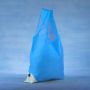 Koppo opvouwbare tas 37,5 x 48,5 cm polyester - lichtblauw
