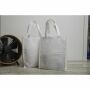 Hot Soluble Bag winkeltas milieuvriendelijk - wit