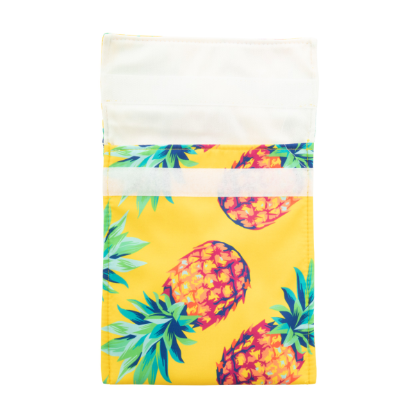 Herbruikbare snack- of lunch tas, full colour polyester 15 x 19 cm