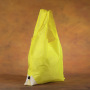 Koppo opvouwbare tas 37,5 x 48,5 cm polyester - geel